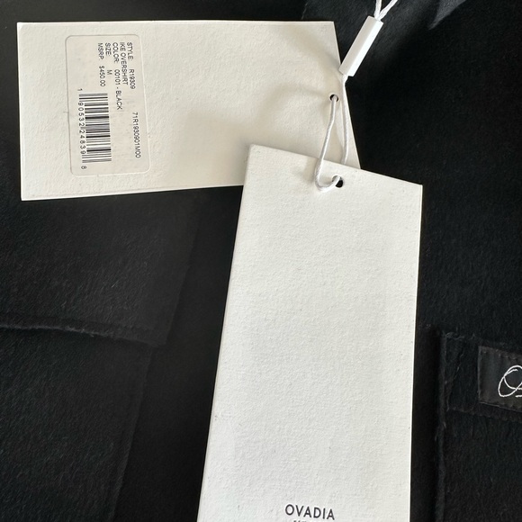 Ovadia and Sons IKE Men's Ike Military Wool Overshirt - Picture 3 of 12